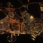 City Lights Dubai from ISS / Nasa